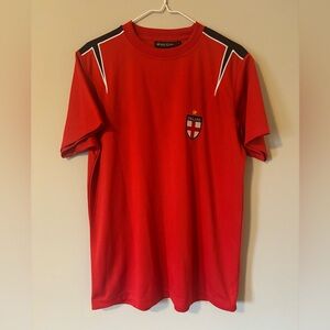 England Vintage Football Soccer Training Jersey Men’s US L